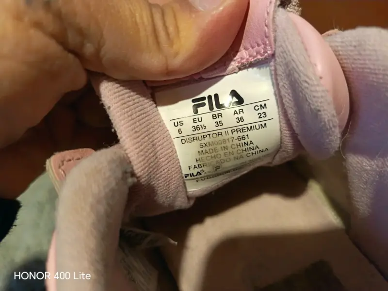 Zapatillas deportivas rosas Fila - 2