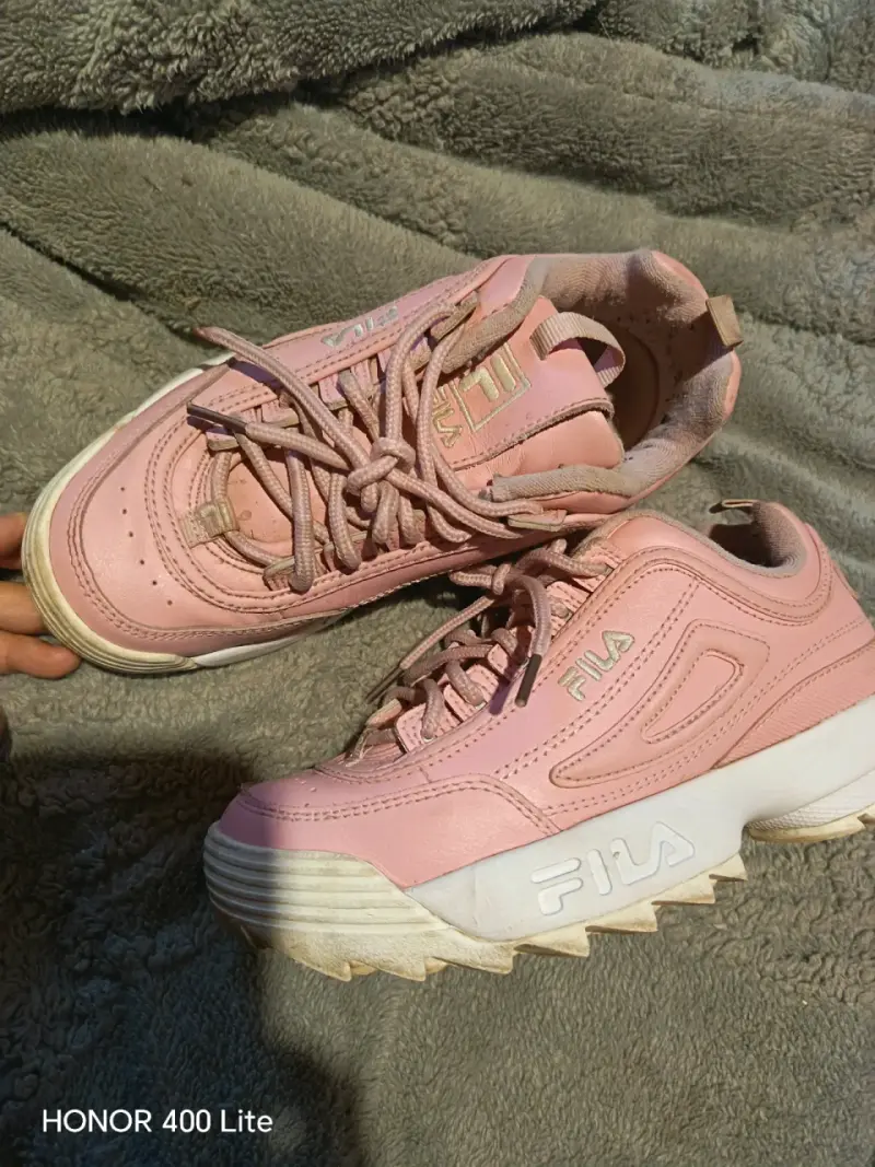 Zapatillas deportivas rosas Fila - 4