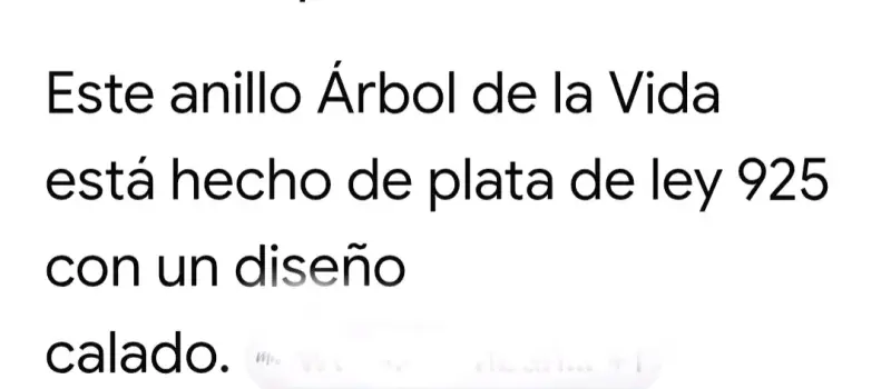 Anillo de plata Árbol de la Vida - 3