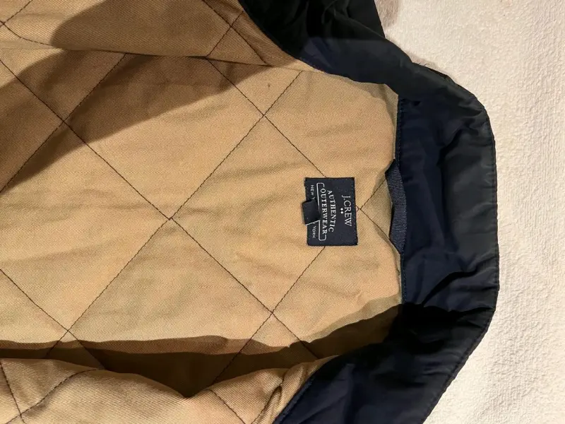 Chaqueta JCREW original 1 uso talla L reversible - 2