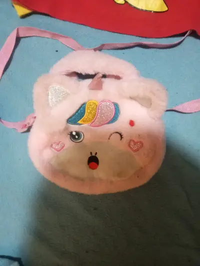 Mochila de unicornio rosa - miniatura 1