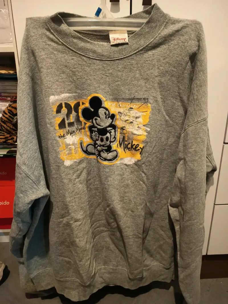 Polerón gris Mickey Disney