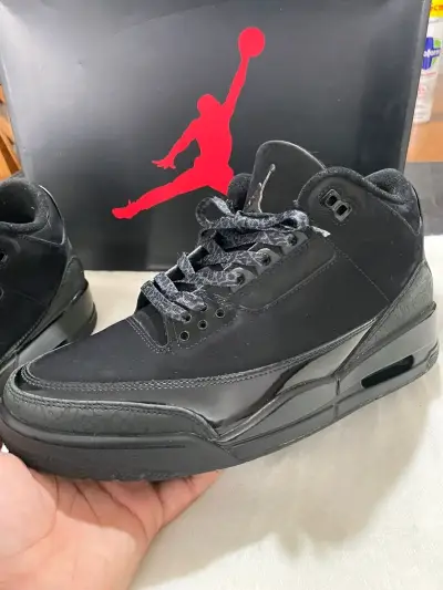 Jordan r3 black cat ORIGINALES - miniatura 1
