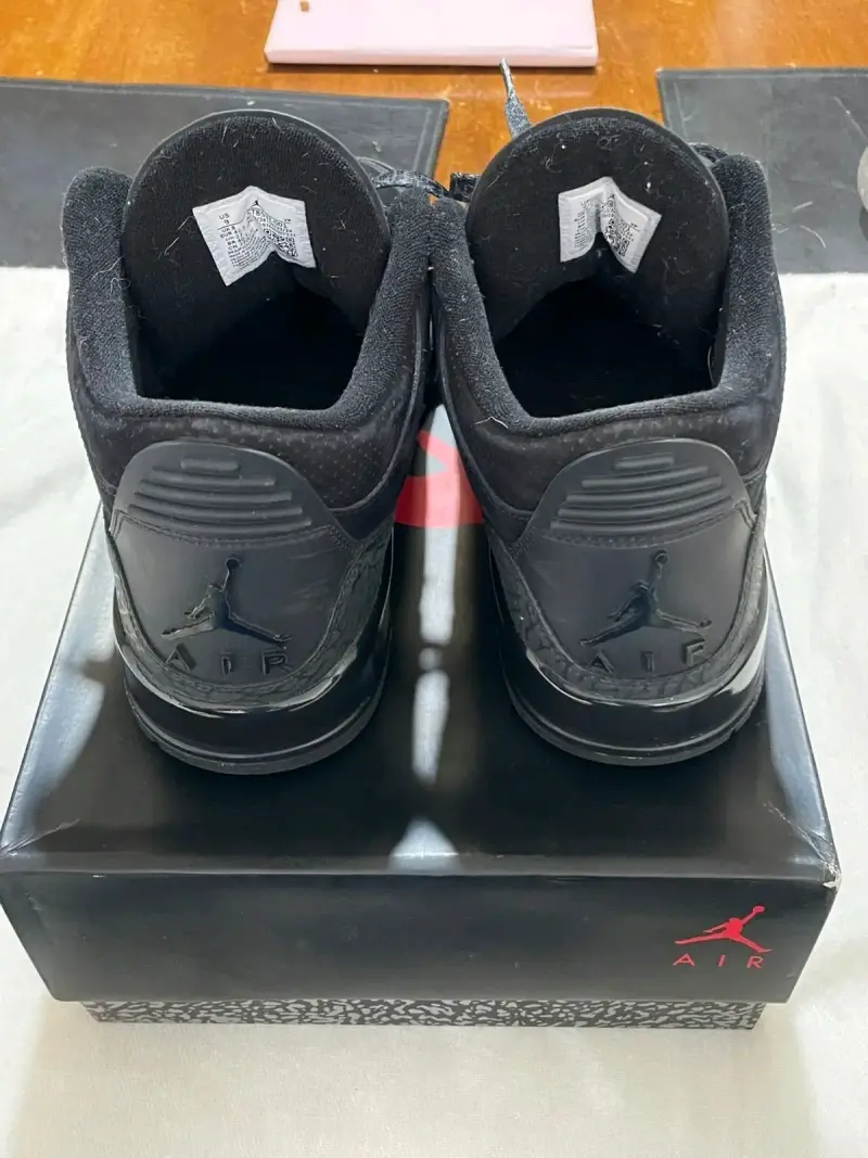 Jordan r3 black cat ORIGINALES - 4