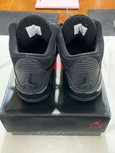 Jordan r3 black cat ORIGINALES - miniatura 4