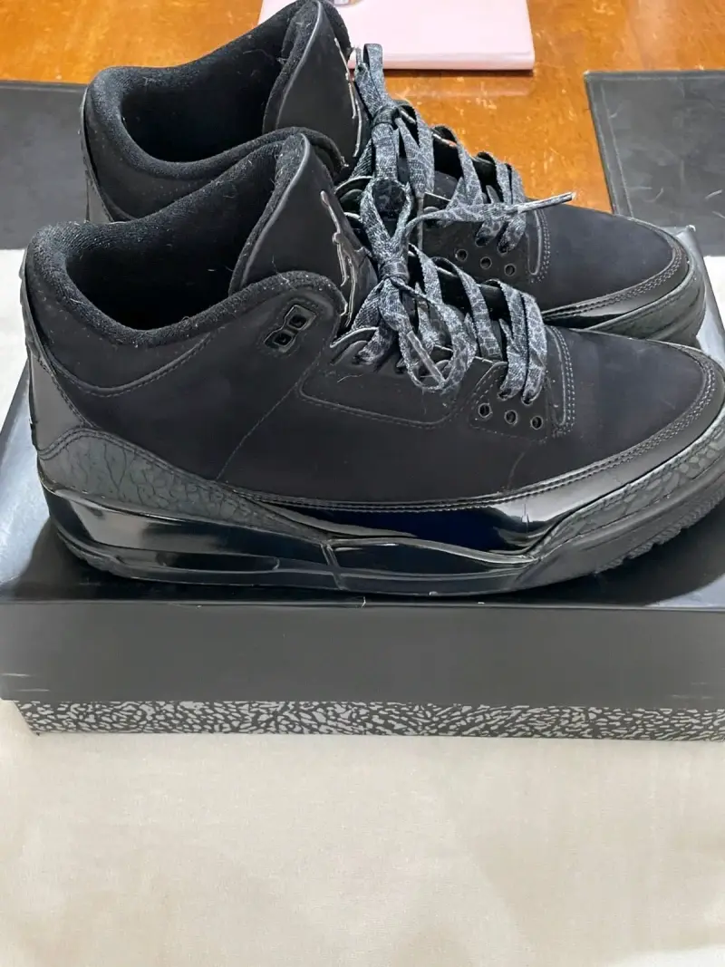 Jordan r3 black cat ORIGINALES - 6