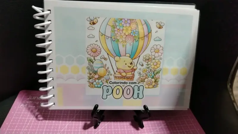 Libro para colorear Pooh - 1