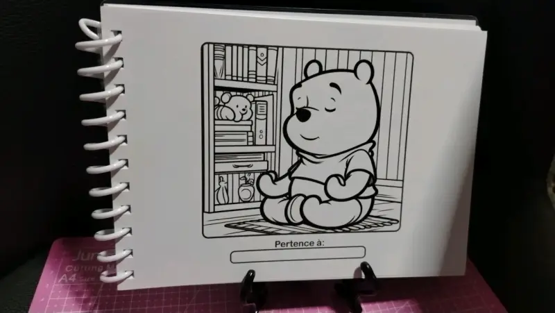 Libro para colorear Pooh - 2
