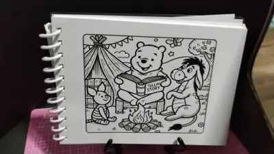 Libro para colorear Pooh - miniatura 4