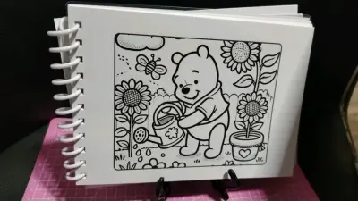 Libro para colorear Pooh - miniatura 6