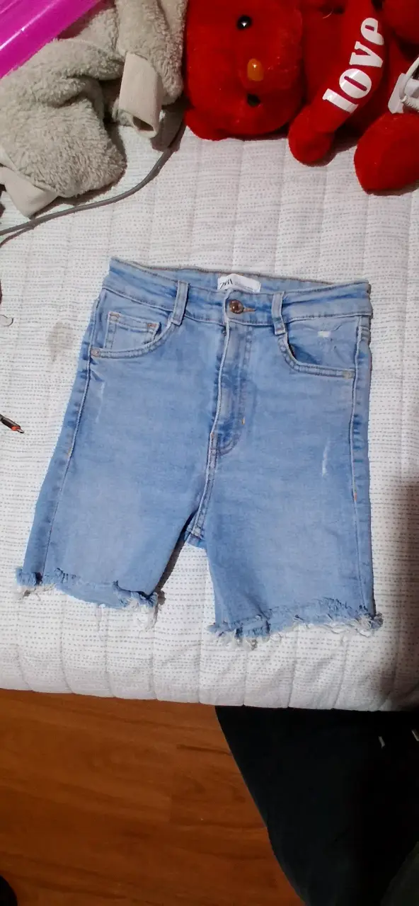 Shorts de mezclilla Zara - 1