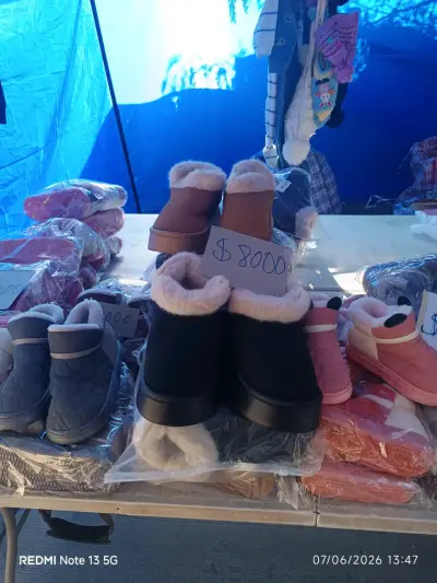 Pantuflas de invierno abrigadas - miniatura 1
