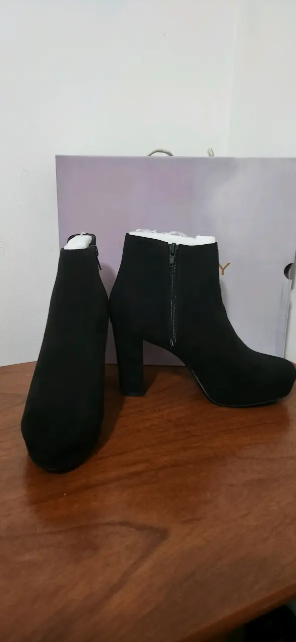 Botines negros con tacón - 2
