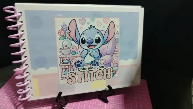 Libro para colorear de Stitch - 1