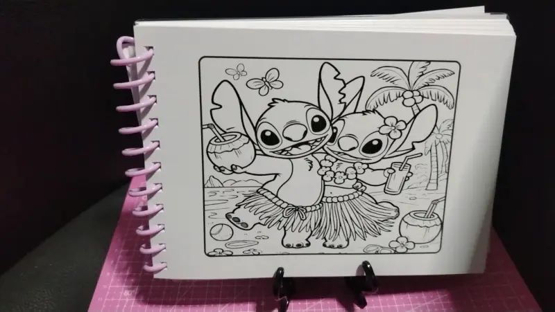 Libro para colorear de Stitch - 5