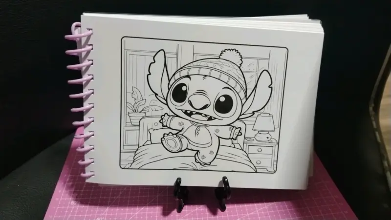 Libro para colorear de Stitch - 6