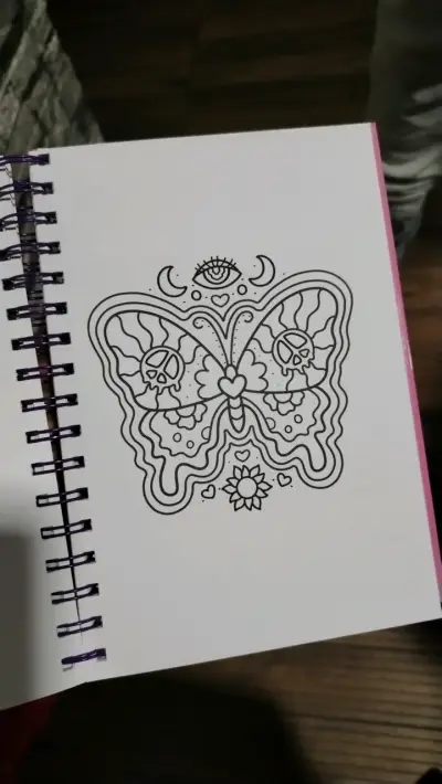 Libro para colorear Trippy & Groovy - miniatura 4