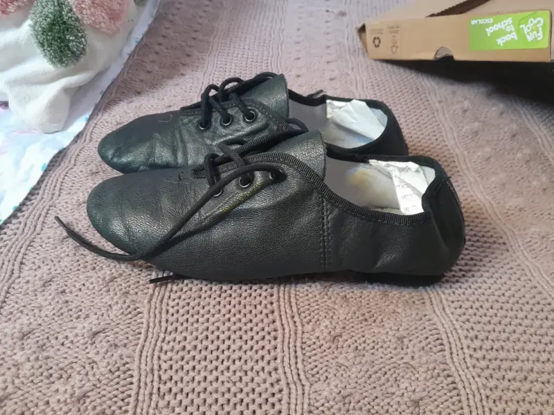 Zapatos de jazz con cordones - 2
