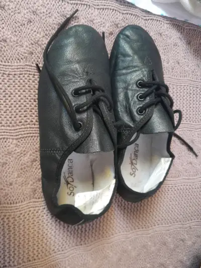 Zapatos de jazz con cordones - miniatura 5