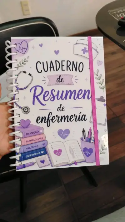 Cuaderno de resumen de enfermería - miniatura 1
