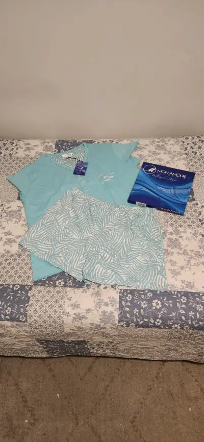 Pijama turquesa Mon Amour - miniatura 1