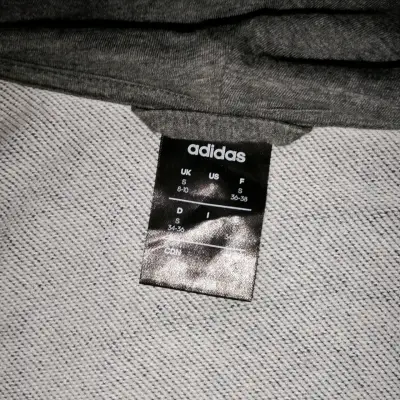 Polerón gris con capucha Adidas - miniatura 2
