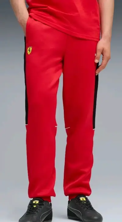 Pantalón deportivo rojo Ferrari - miniatura 2
