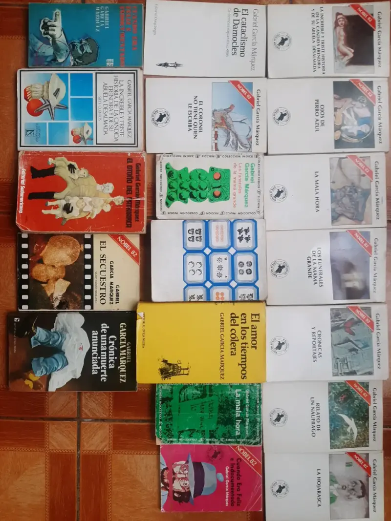 Lote de libros Gabriel García Márquez