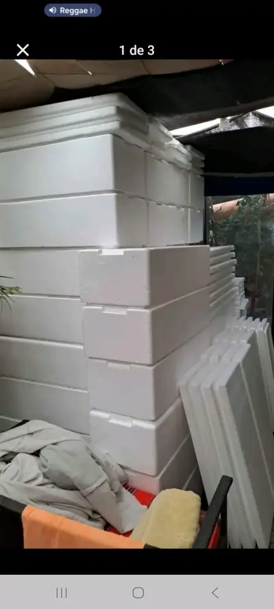 Cajas de Plumavit Grandes 60Litros - miniatura 4