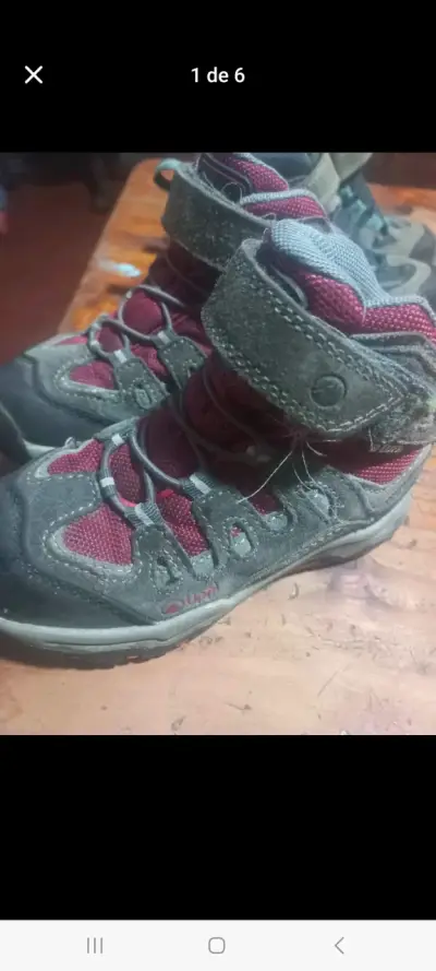 Botas de montaña para niños numero 26 - miniatura 4