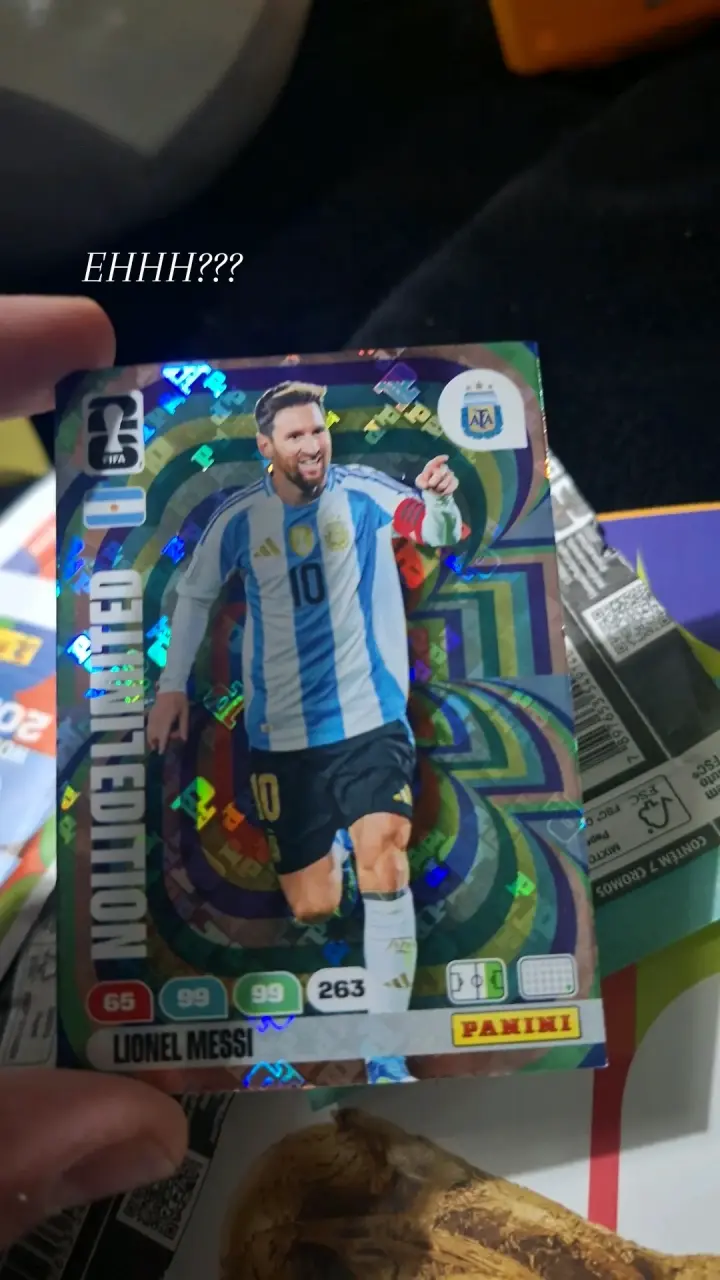Lámina limitada fútbol Panini - 1