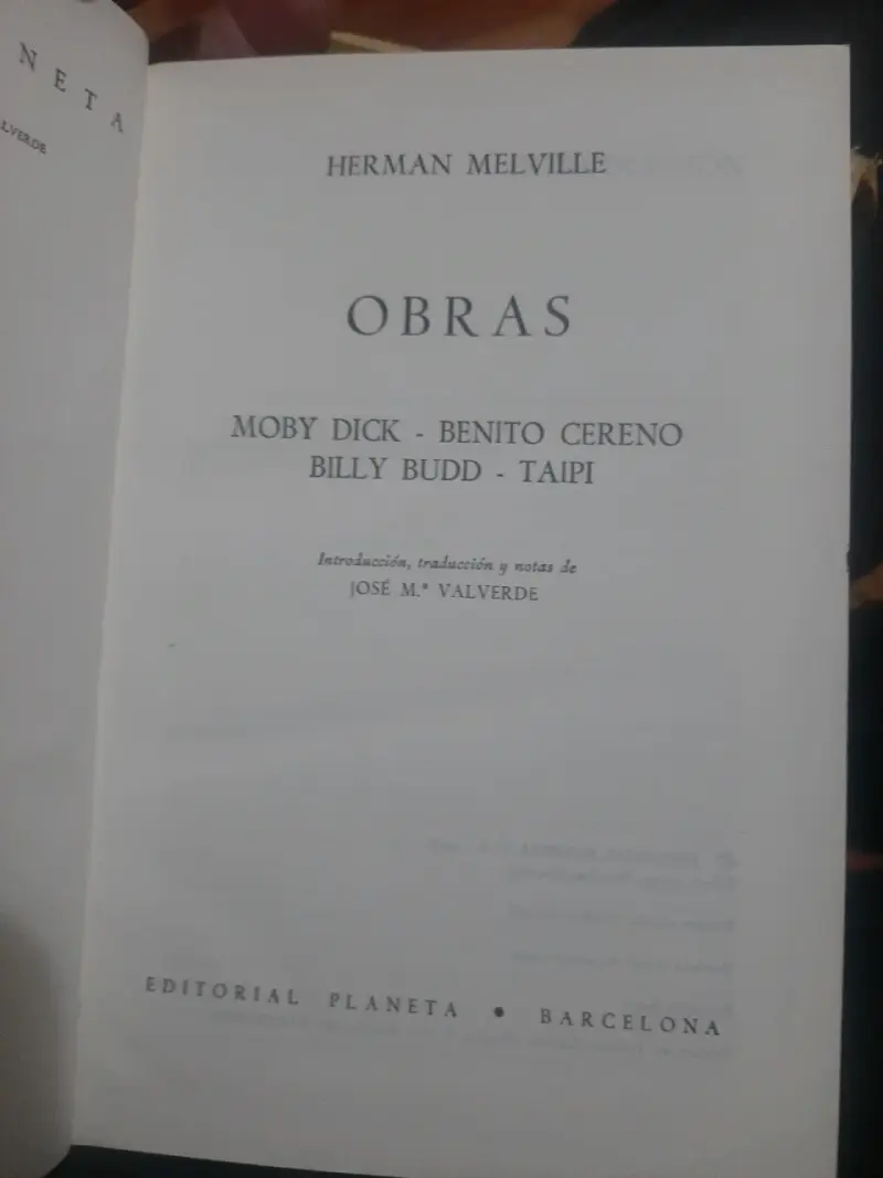 Libro Herman Melville colección - 3