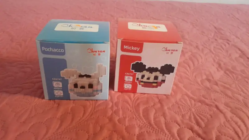 Bloques Mickey y Pochacco