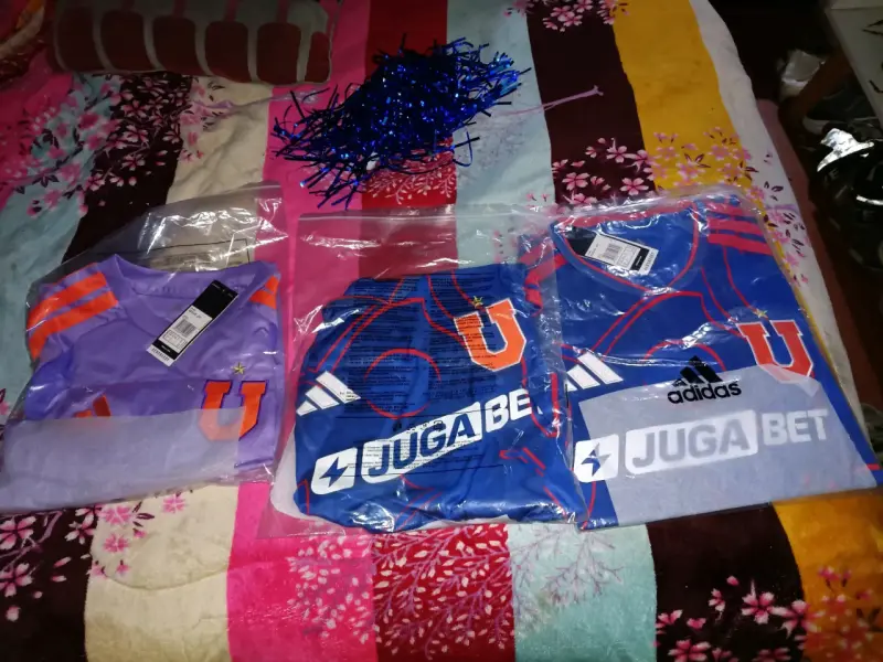 Camiseta fútbol azul Adidas - 3
