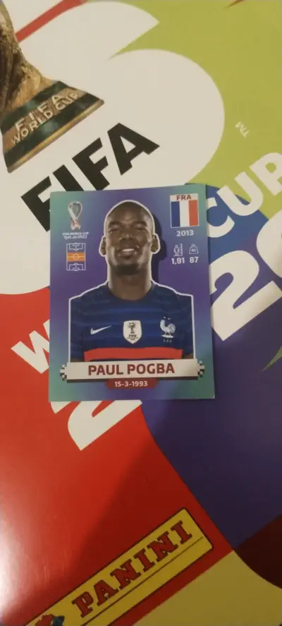 Lamina Paul Pogba Qatar 2022 - miniatura 1