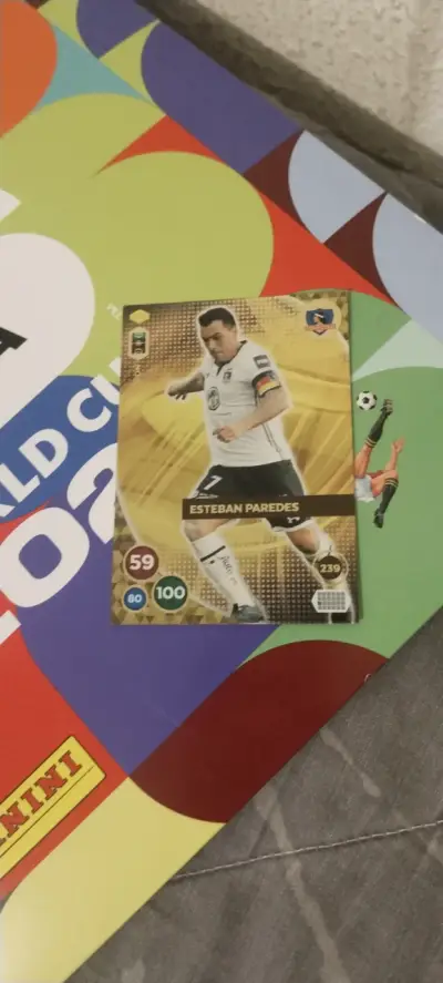 Lámina Esteban Paredes Panini - miniatura 1