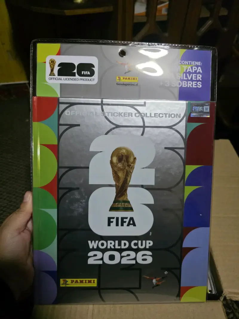 Álbum Tapa Dura Silver Mundial FIFA 2026 - 2