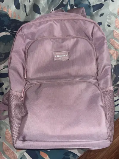 Mochila rosa casual - miniatura 2