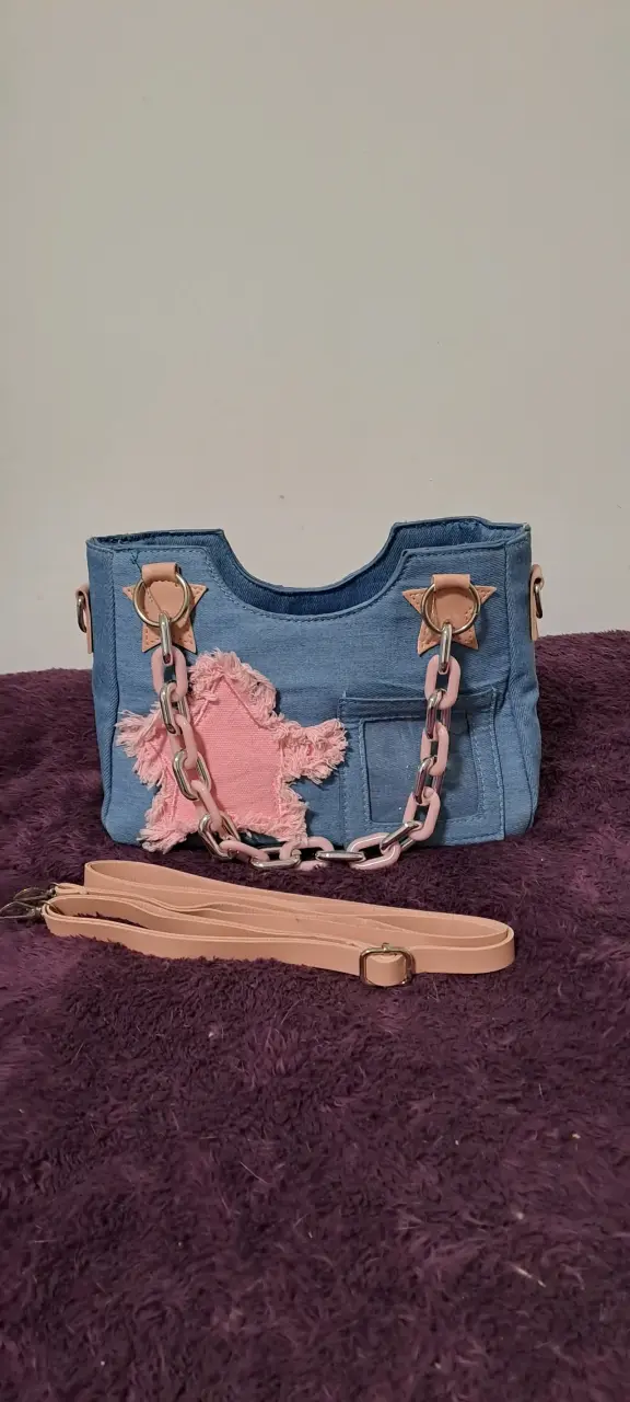 Cartera de mezclilla