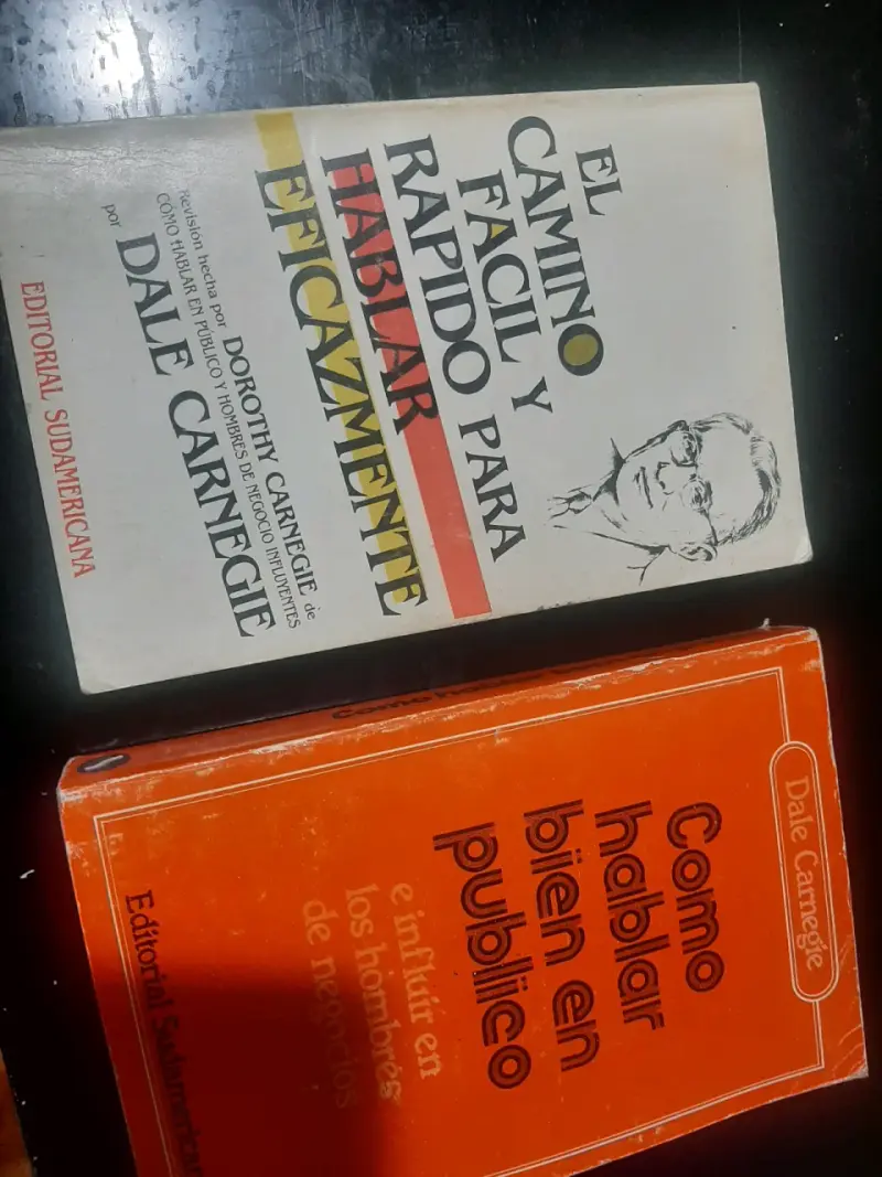 Lote de libros de Dale Carnegie