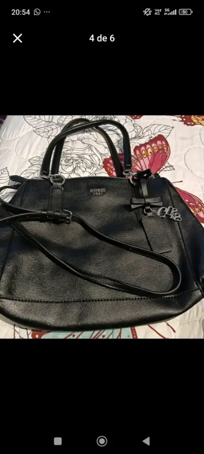Cartera negra Guess elegante - miniatura 1