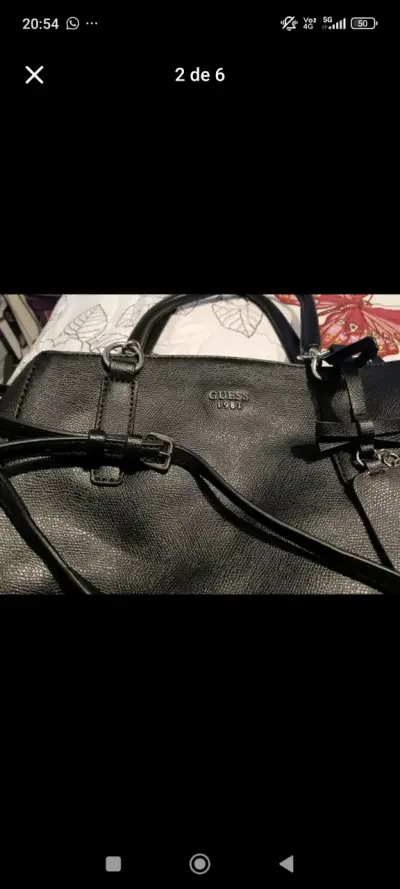 Cartera negra Guess elegante - miniatura 2