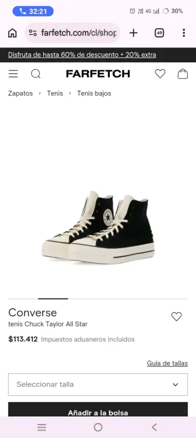 Zapatillas Converse Chuck Taylor - miniatura 1