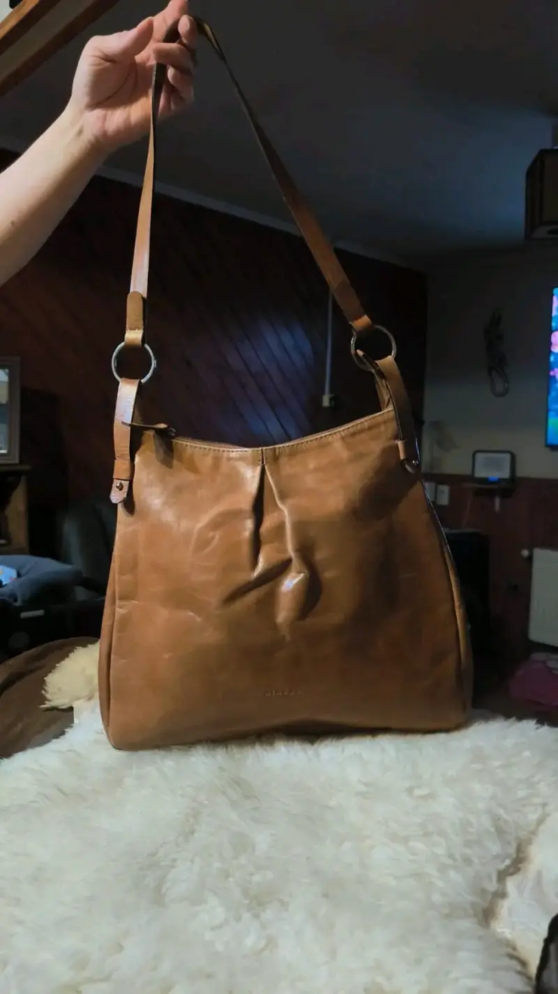 Cartera de cuero antiguo - 2