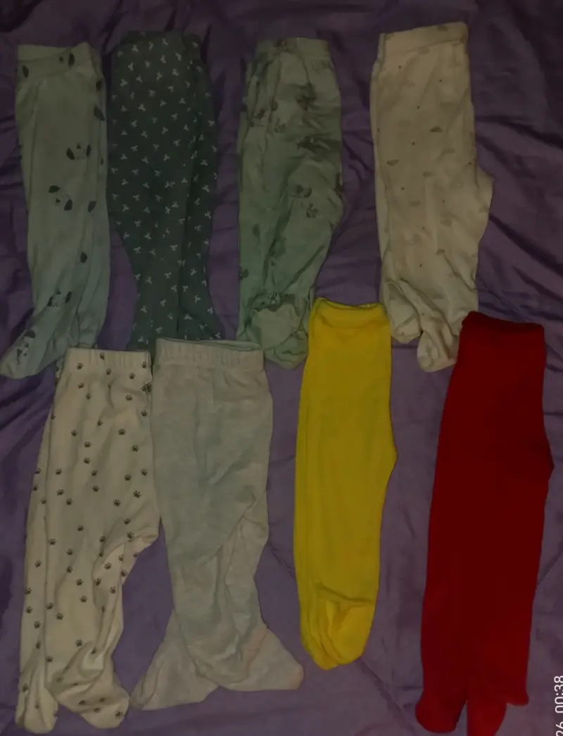 Lote de pantys 0 a 3 meses