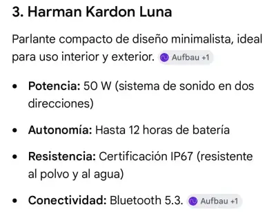 Parlante Bluetooth Harman Kardon - miniatura 2