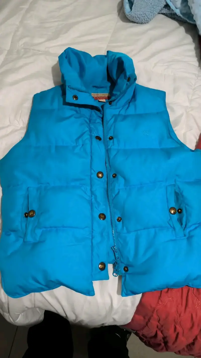 Chaqueta sin mangas azul - 2