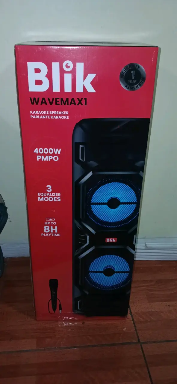 Parlante karaoke Blik Wavemax1 - 1