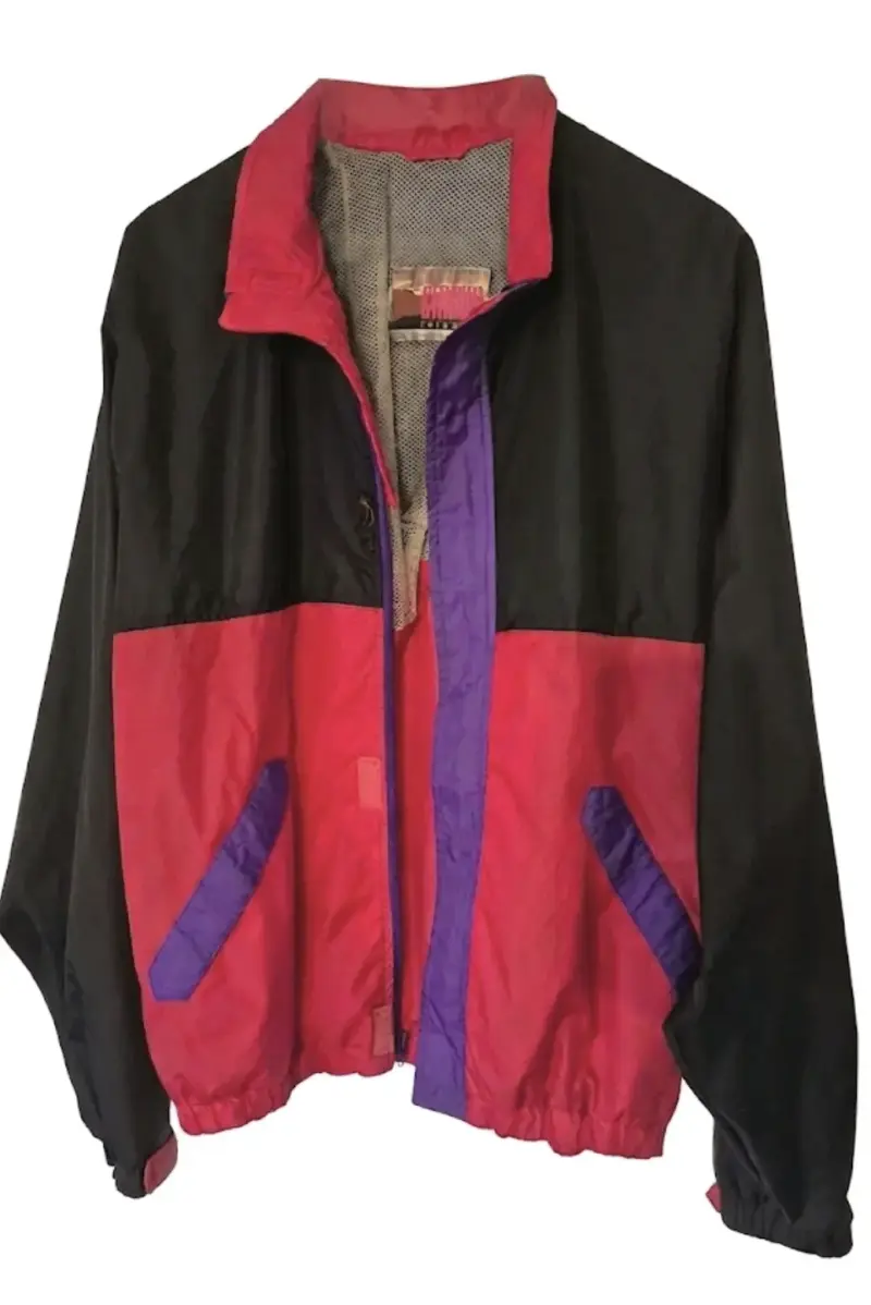 Chaqueta cortaviento multicolor nylon - 3