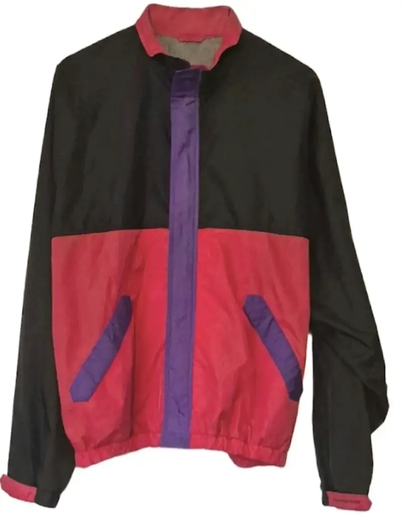 Chaqueta cortaviento multicolor nylon - 4